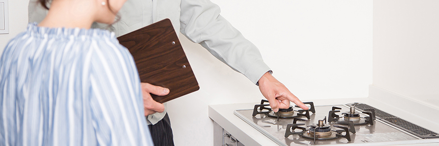 キッチン修理　チェック